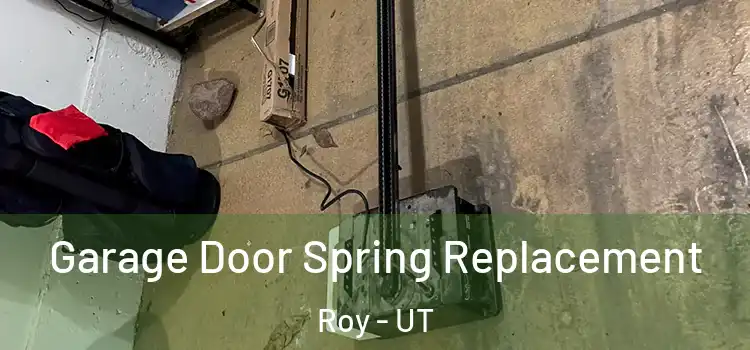  Garage Door Spring Replacement Roy - UT