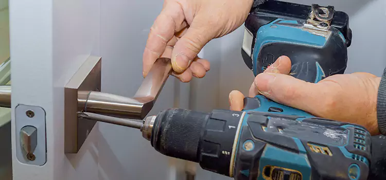 Security Door Lock Installation Roy